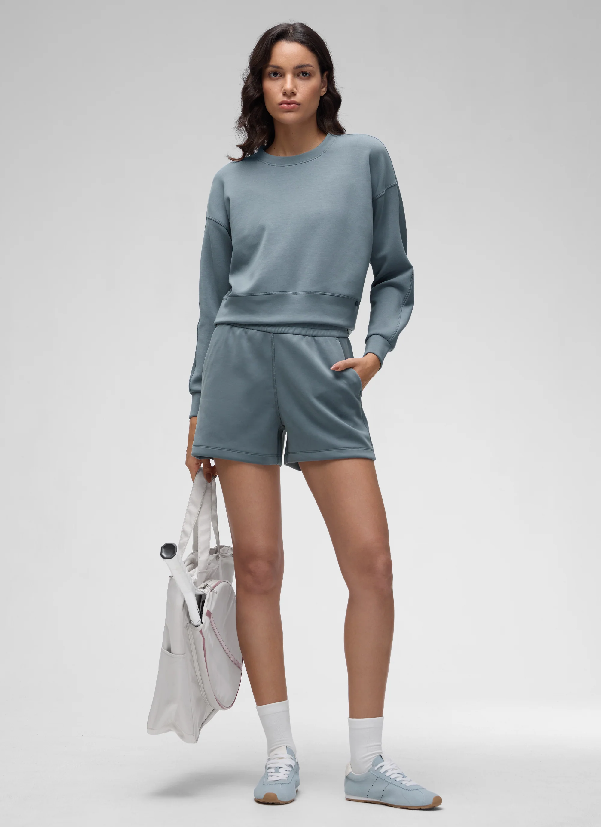 SoftAura Pullover Crewneck Sweatshirt - Image 37
