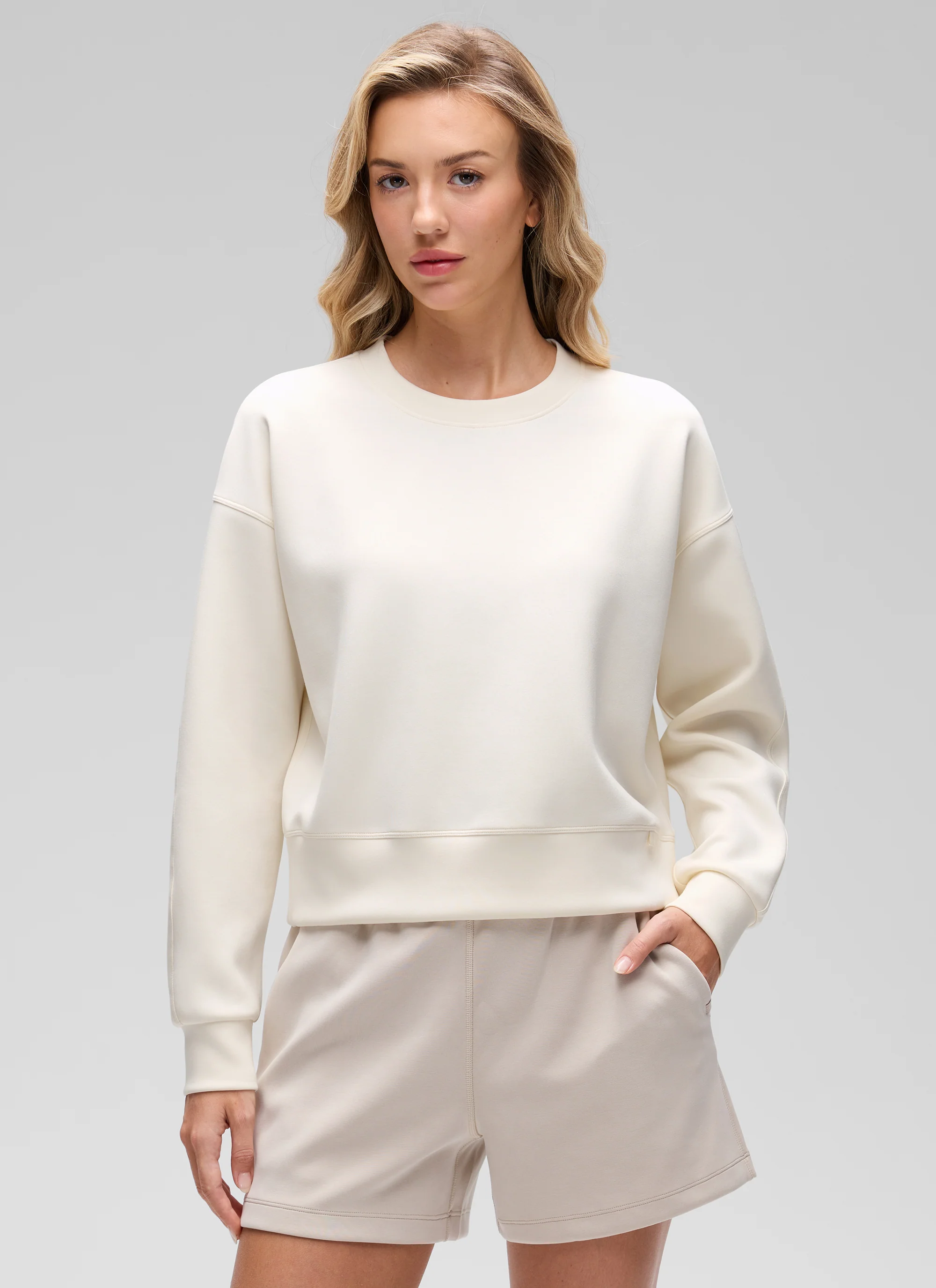 SoftAura Pullover Crewneck Sweatshirt - Image 51