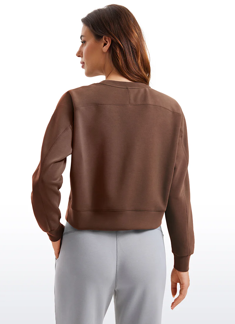 SoftAura Pullover Crewneck Sweatshirt - Image 2