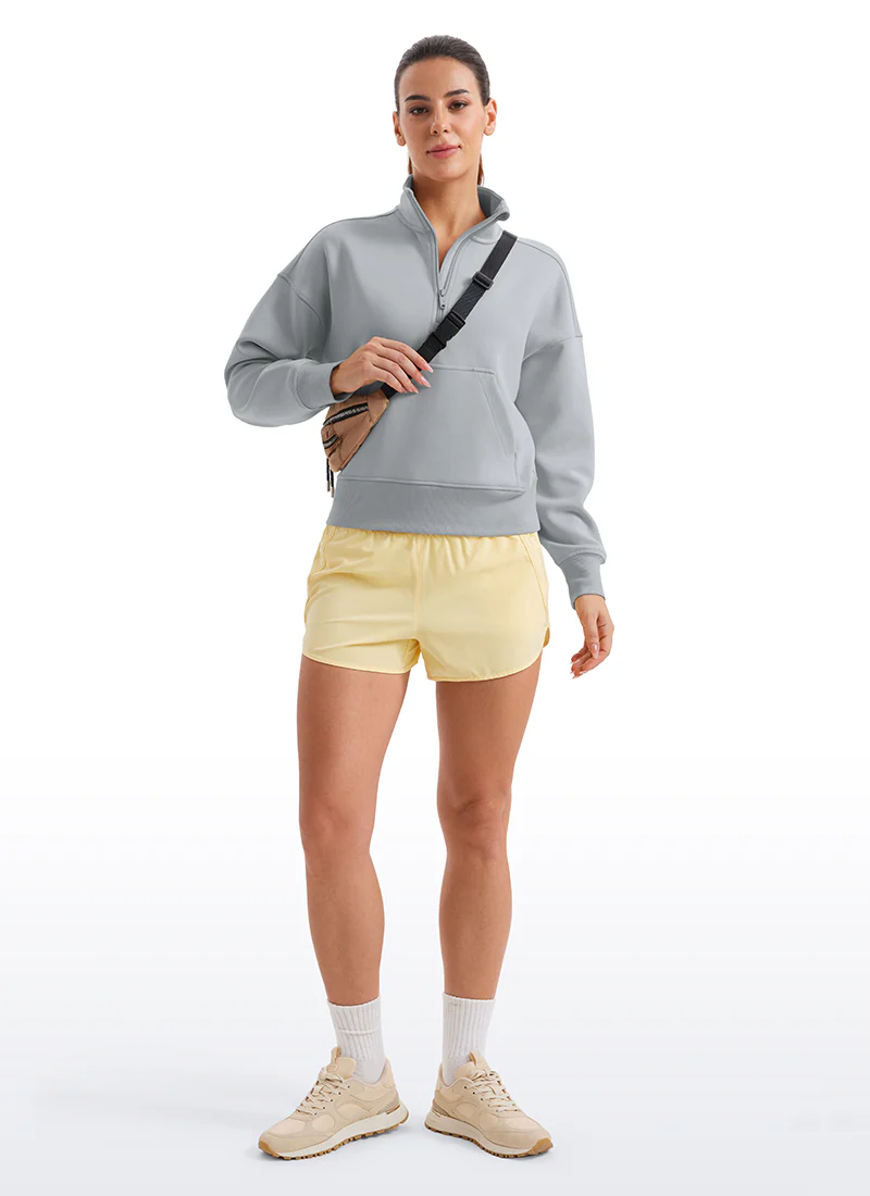 SoftAura Half Zip Pullover Sweatshirt - Image 19