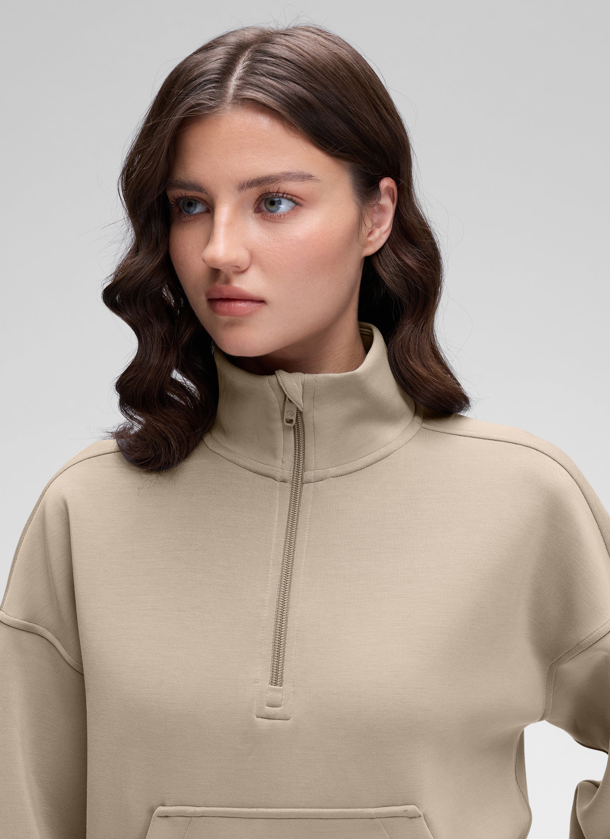SoftAura Half Zip Pullover Sweatshirt - Image 30