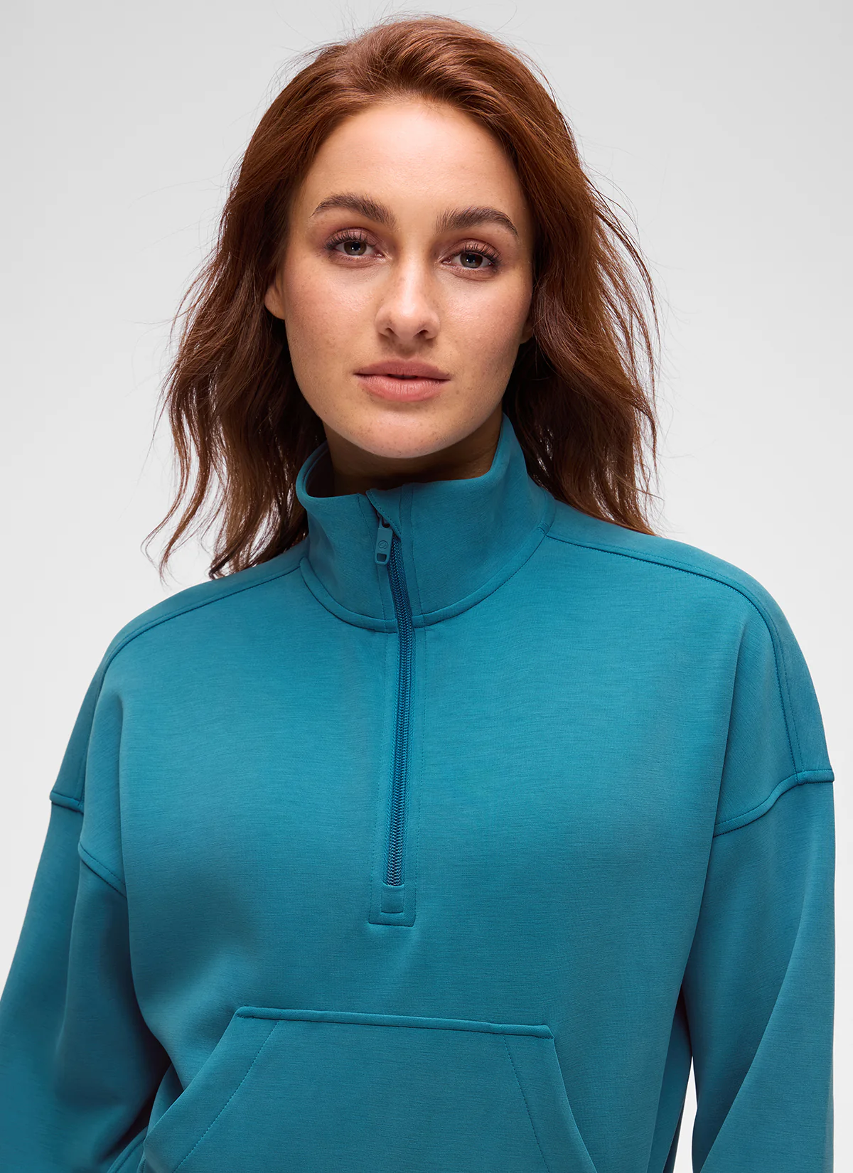 SoftAura Half Zip Pullover Sweatshirt - Image 48
