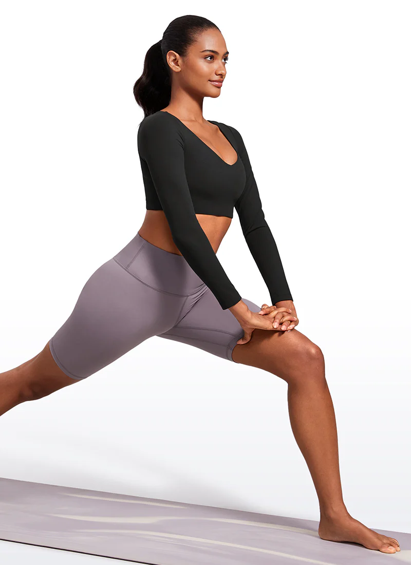 Butterluxe Double Lined Long Sleeve Cropped - Image 3
