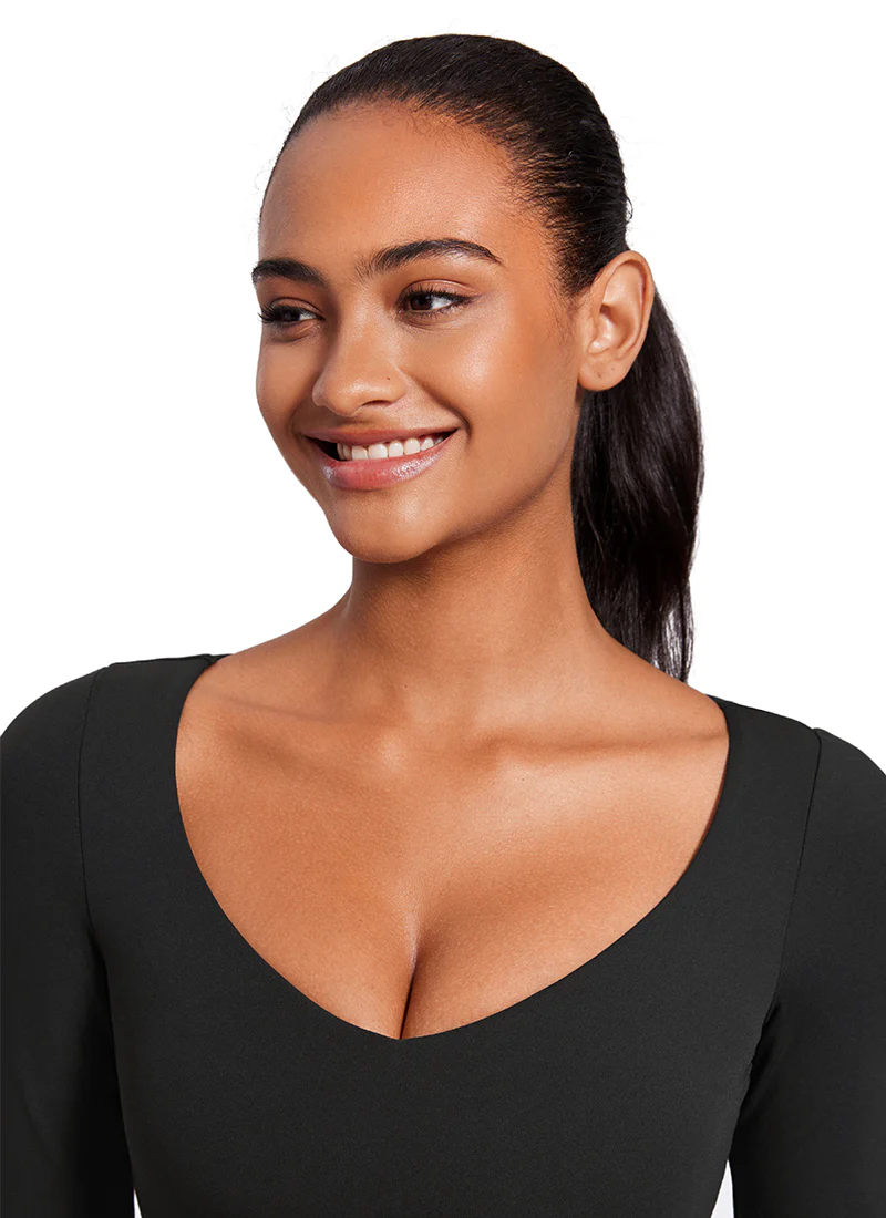 Butterluxe Double Lined Long Sleeve Cropped - Image 4