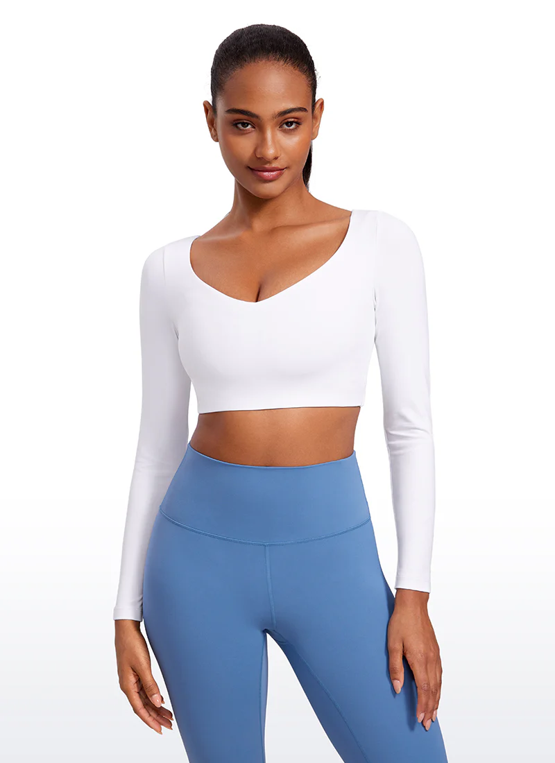 Butterluxe Double Lined Long Sleeve Cropped - Image 5