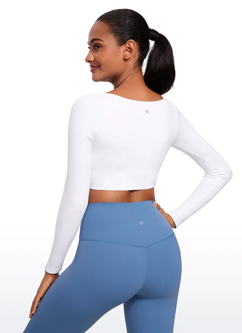 Butterluxe Double Lined Long Sleeve Cropped - Image 6