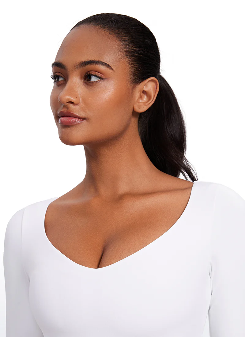 Butterluxe Double Lined Long Sleeve Cropped - Image 8