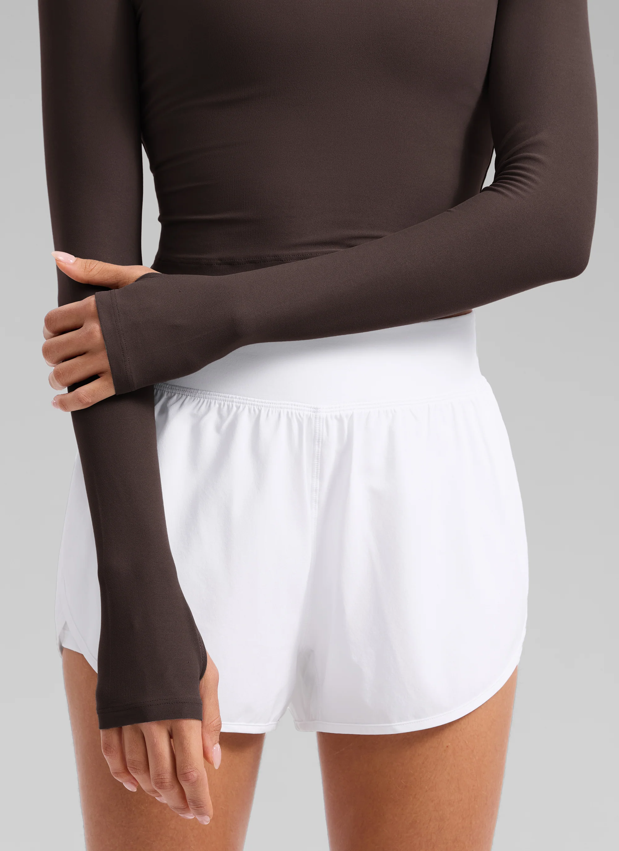 Cloudweight Mock Neck Crop Long Sleeve - Image 10