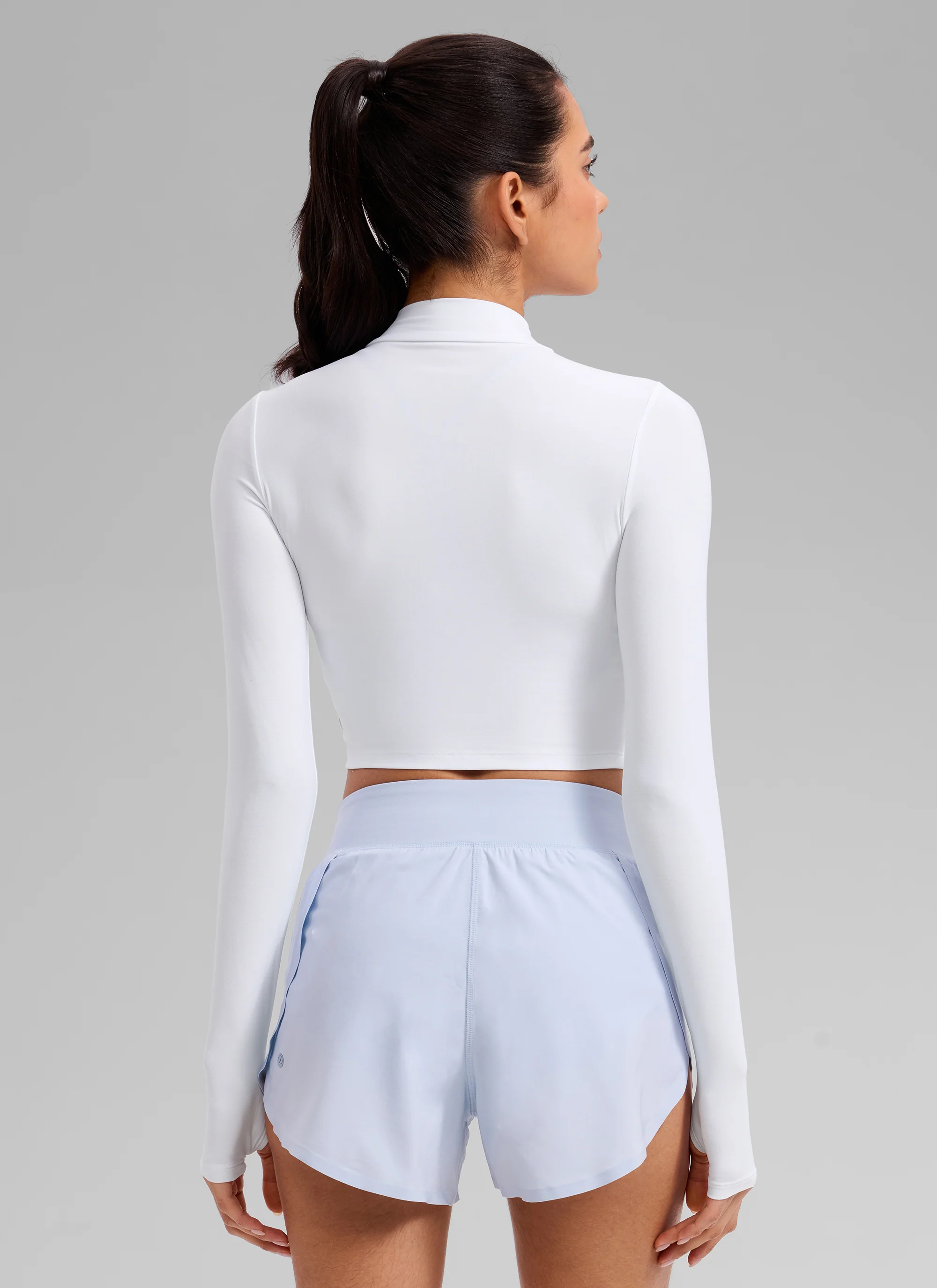 Cloudweight Mock Neck Crop Long Sleeve - Image 22
