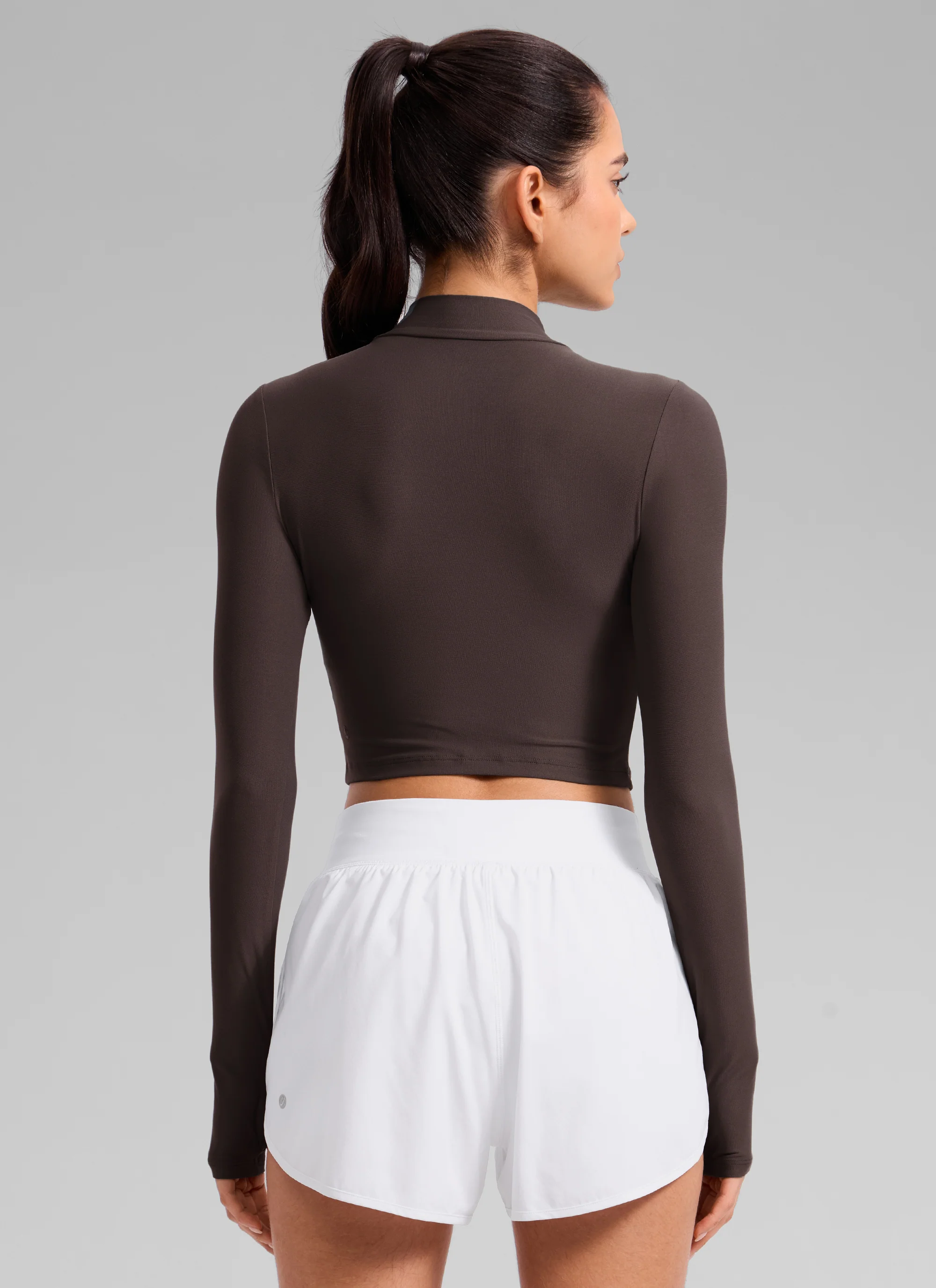 Cloudweight Mock Neck Crop Long Sleeve - Image 7