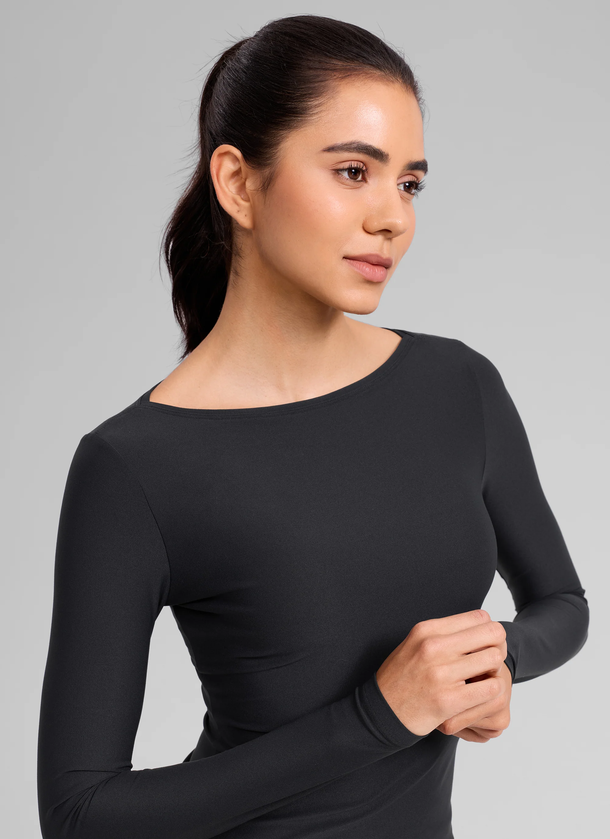 Cloudweight Boat Neck Long Sleeve - Image 4