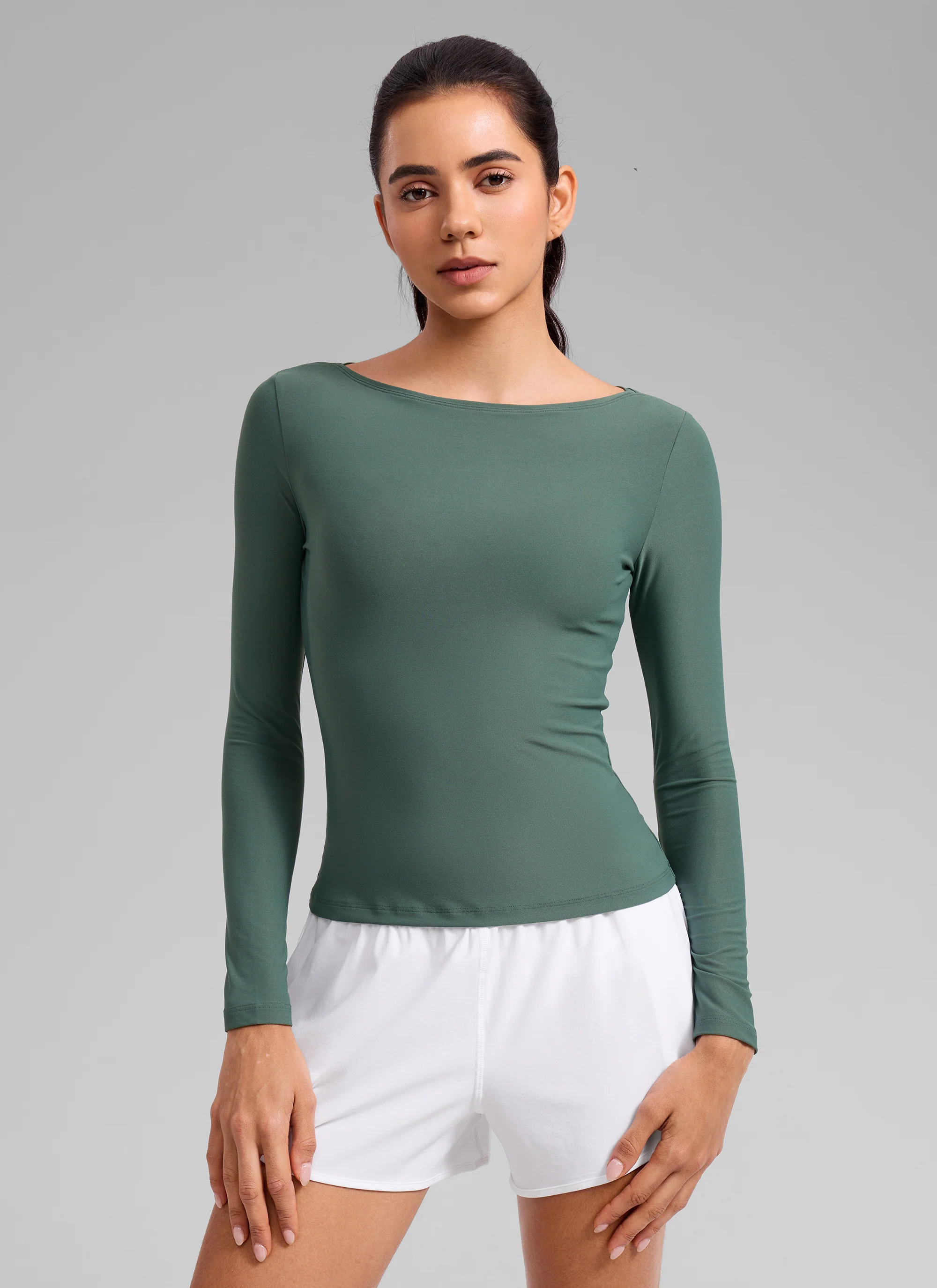 Cloudweight Boat Neck Long Sleeve - Image 9