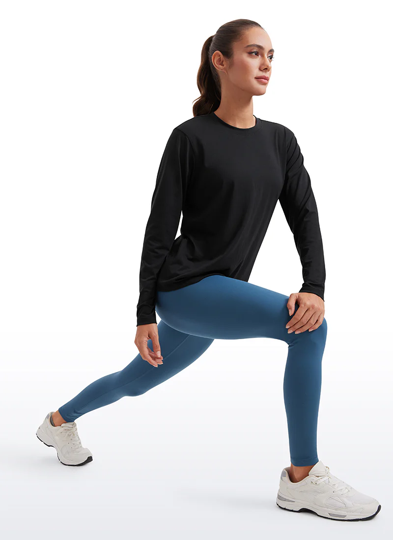 Workout Hip Length Crewneck Long Sleeve - Image 11