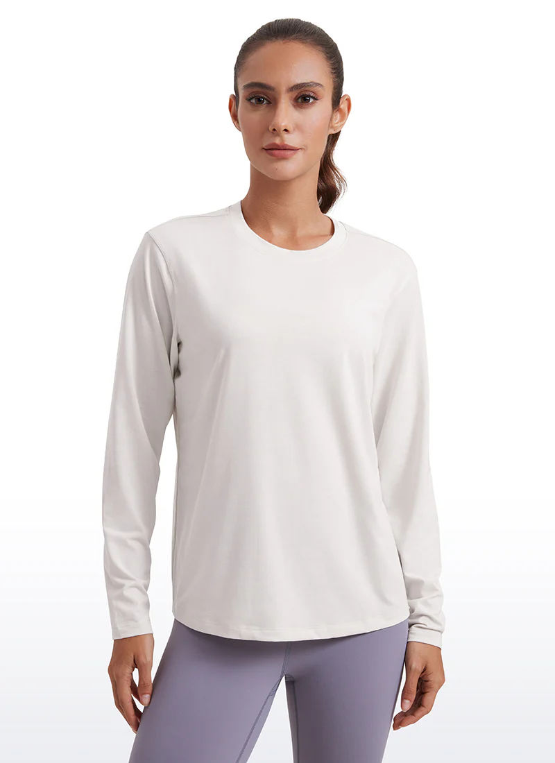 Workout Hip Length Crewneck Long Sleeve - Image 13