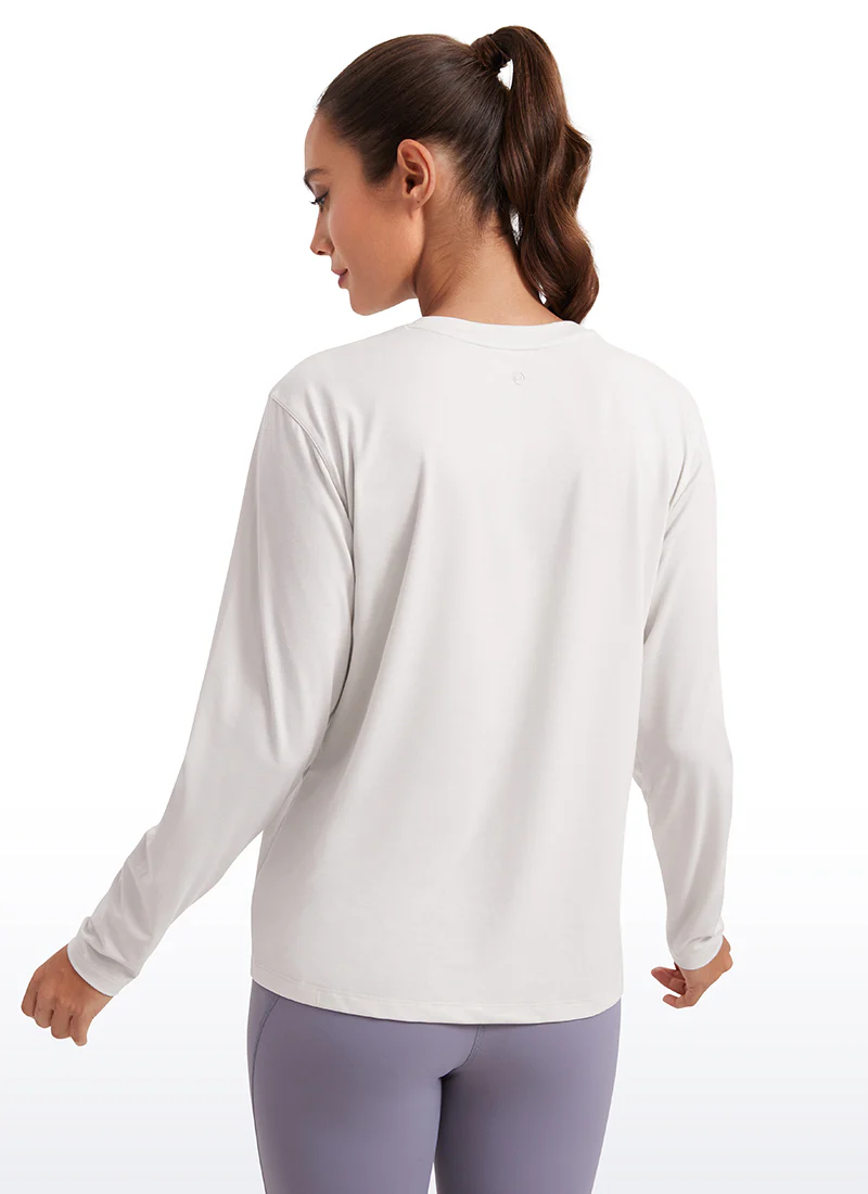 Workout Hip Length Crewneck Long Sleeve - Image 14