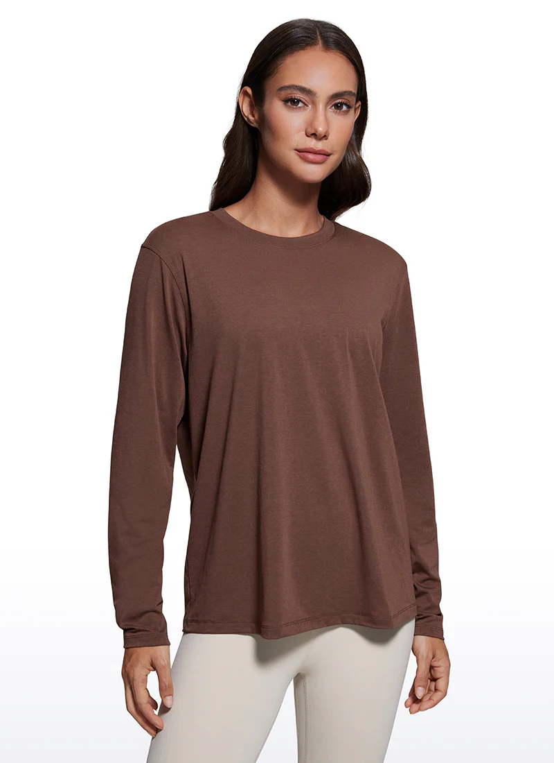 Workout Hip Length Crewneck Long Sleeve - Image 17