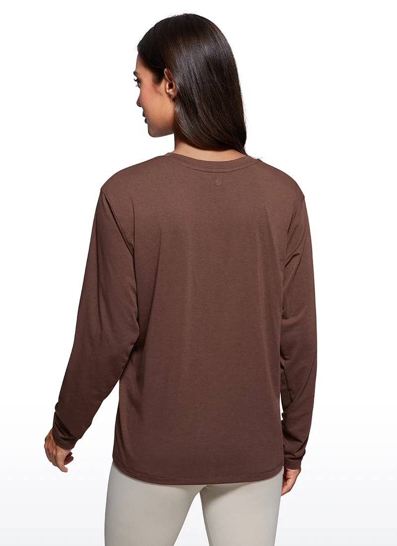 Workout Hip Length Crewneck Long Sleeve - Image 18