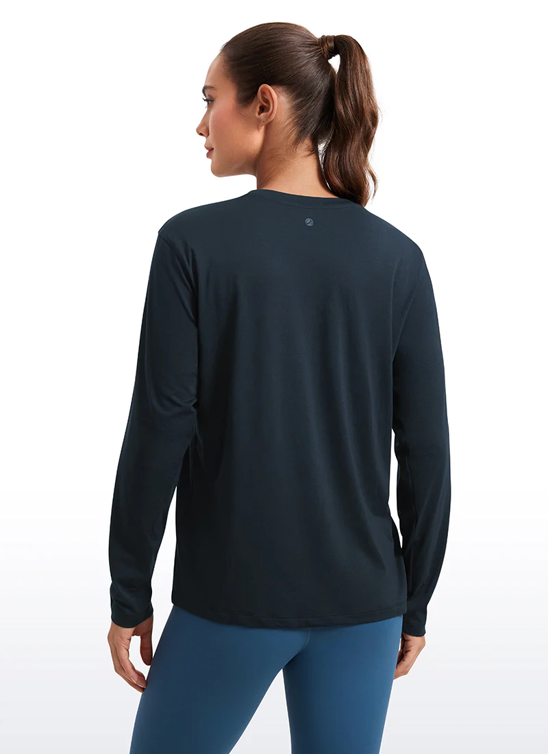 Workout Hip Length Crewneck Long Sleeve - Image 22
