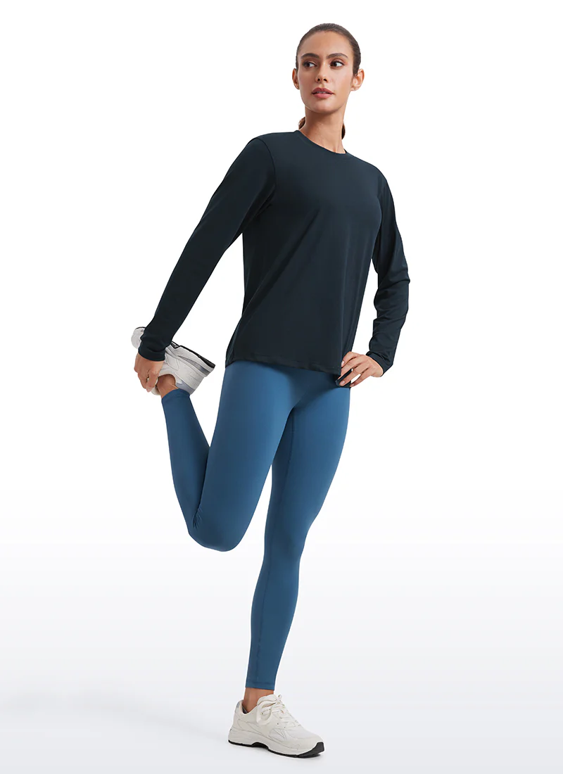 Workout Hip Length Crewneck Long Sleeve - Image 23