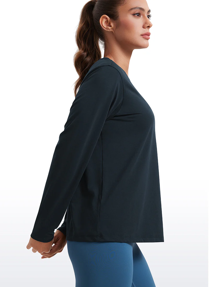 Workout Hip Length Crewneck Long Sleeve - Image 24