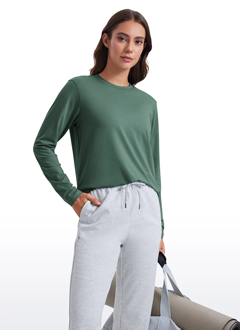 Workout Hip Length Crewneck Long Sleeve - Image 27