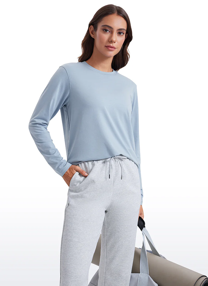 Workout Hip Length Crewneck Long Sleeve - Image 3