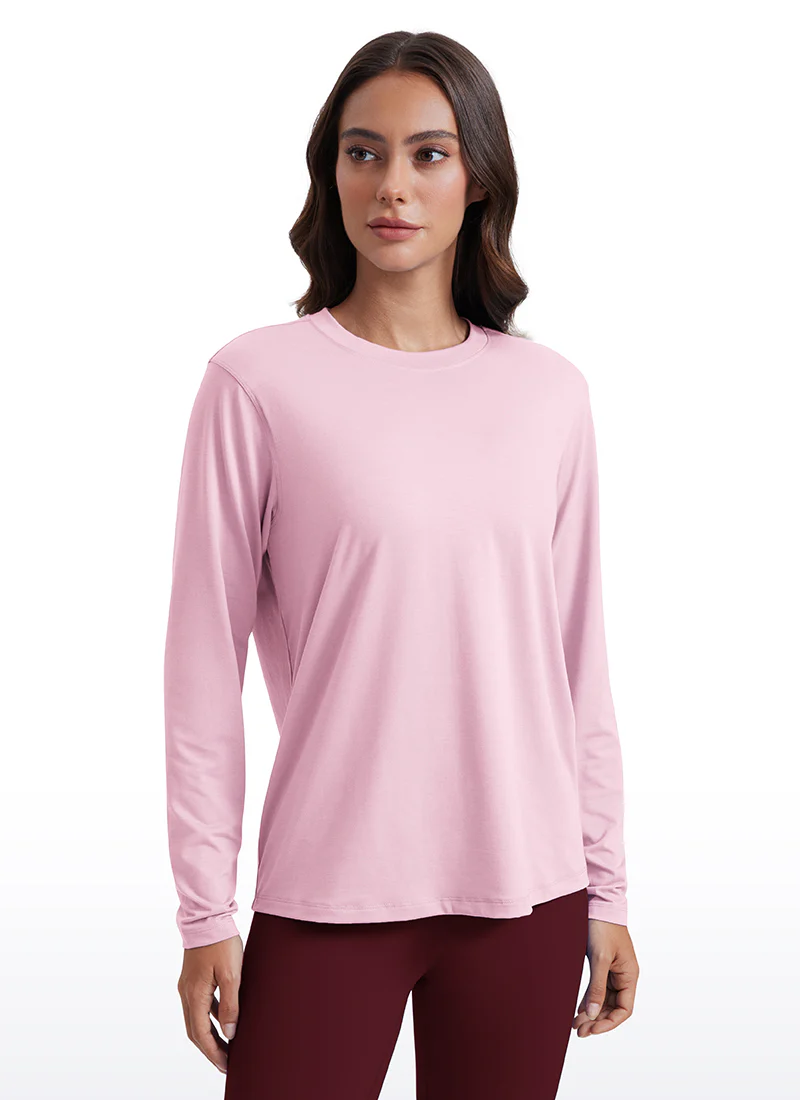 Workout Hip Length Crewneck Long Sleeve - Image 5