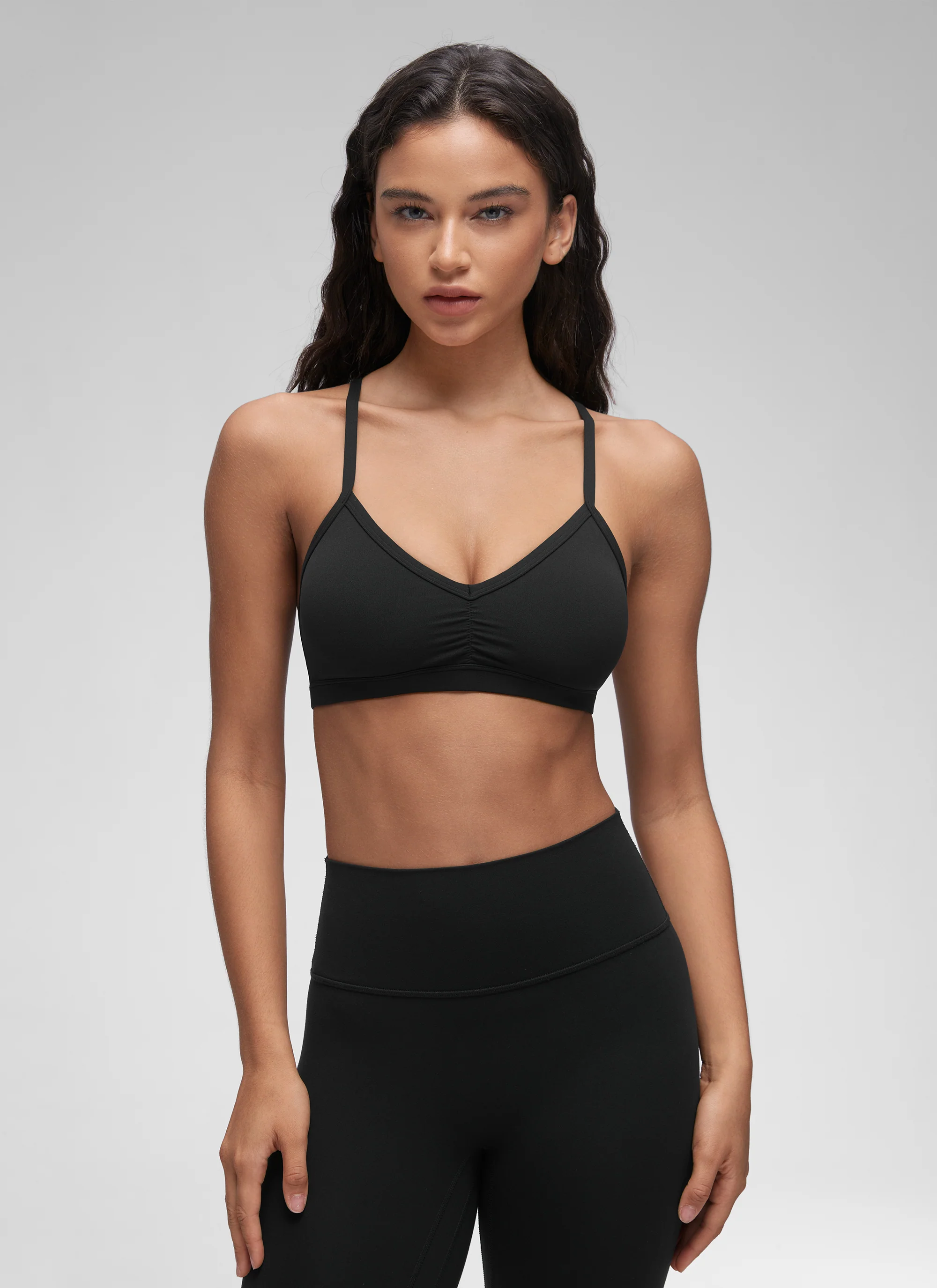 SCULPTAIR Ruched V Neck Sports Bra - Image 6