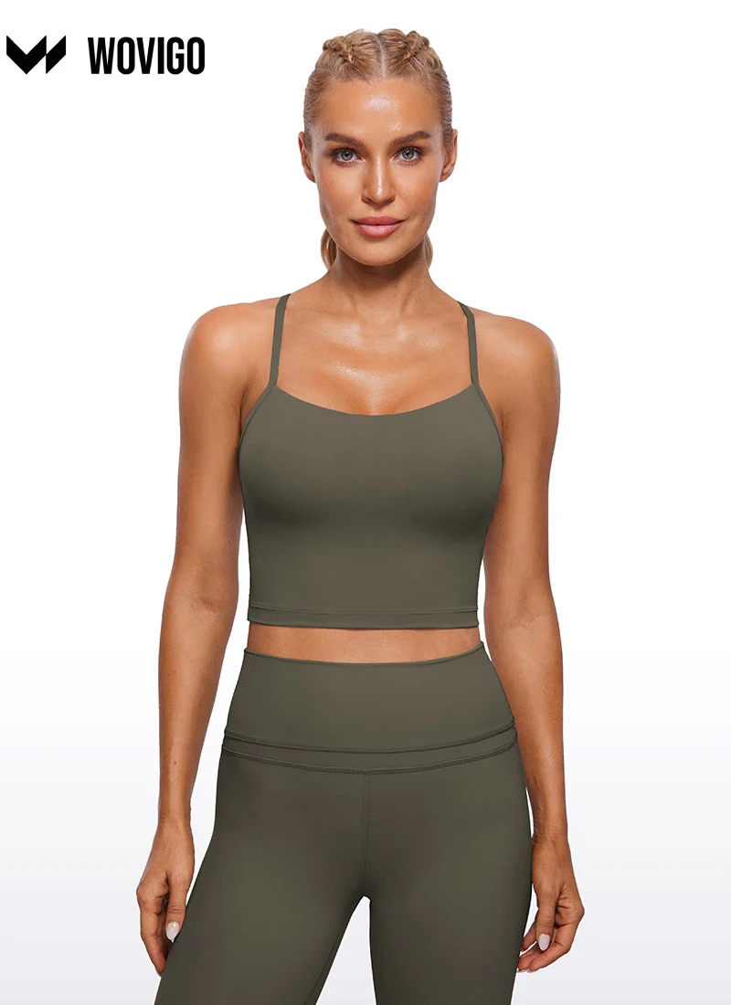 WOVIGO Butterluxe Y Back Built in Bra Tank - Image 2