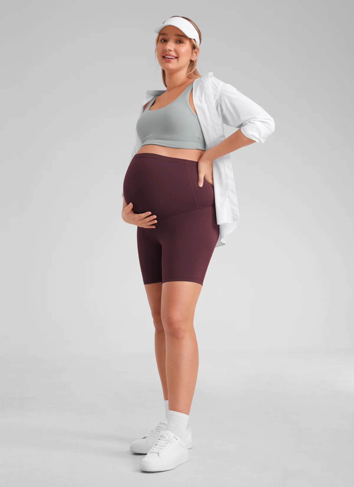 Butterluxe Maternity Origin Shorts 6'' - Image 38
