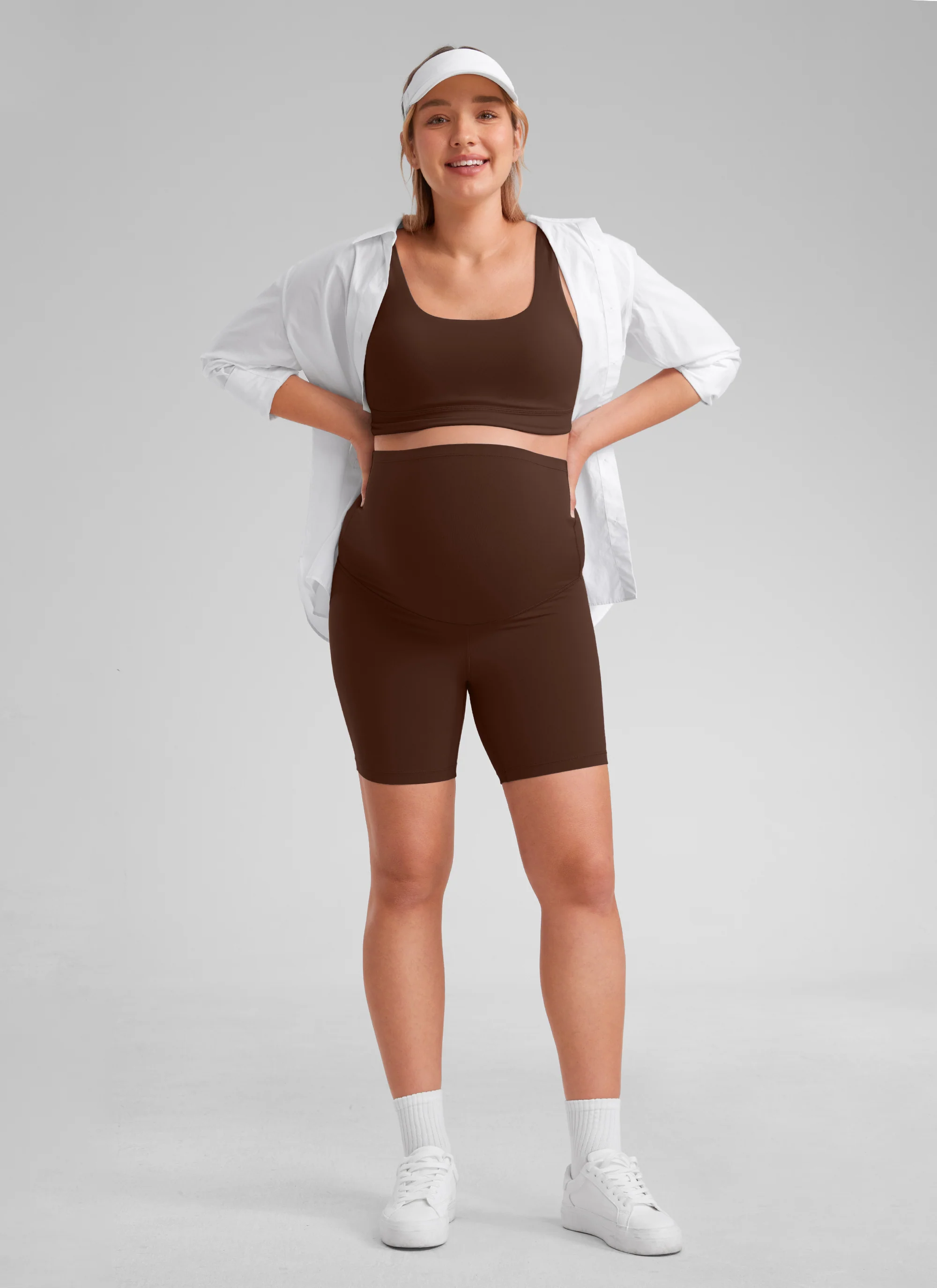 Butterluxe Maternity Origin Shorts 6'' - Image 24