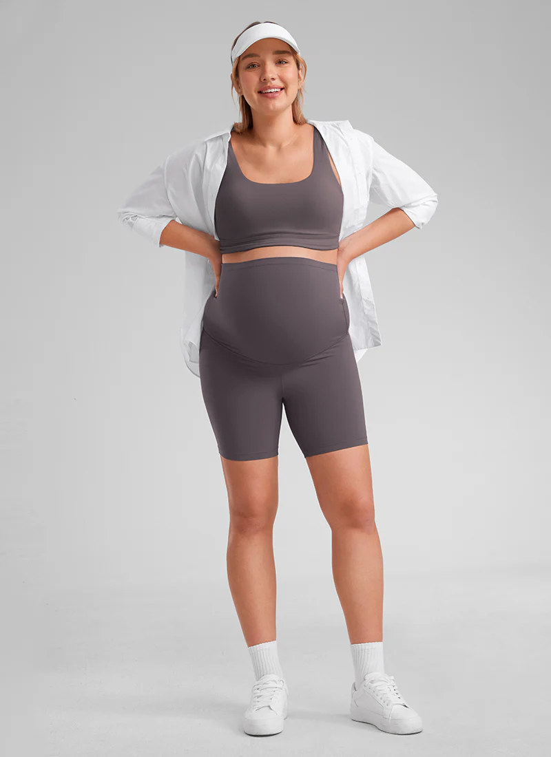 Butterluxe Maternity Origin Shorts 6'' - Image 6