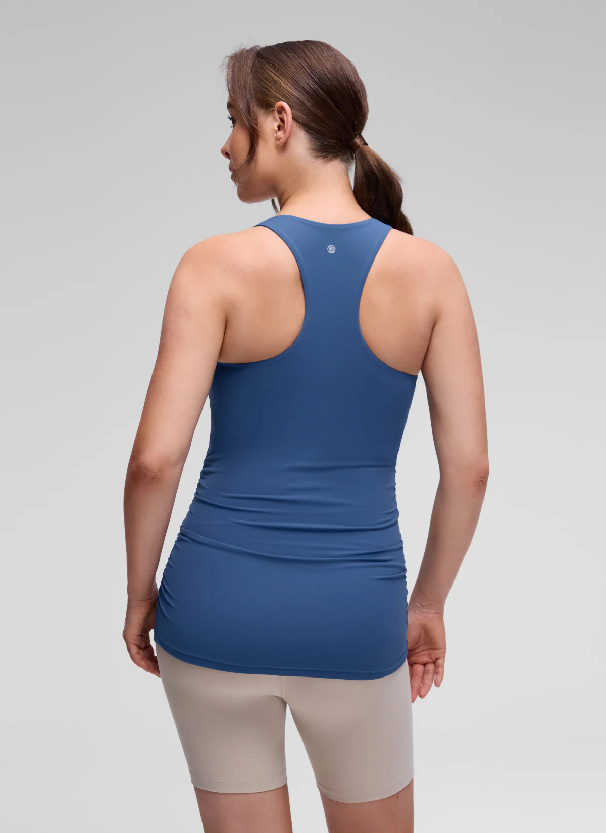 Butterluxe Maternity Built in Bra Ruched Tank - Image 10