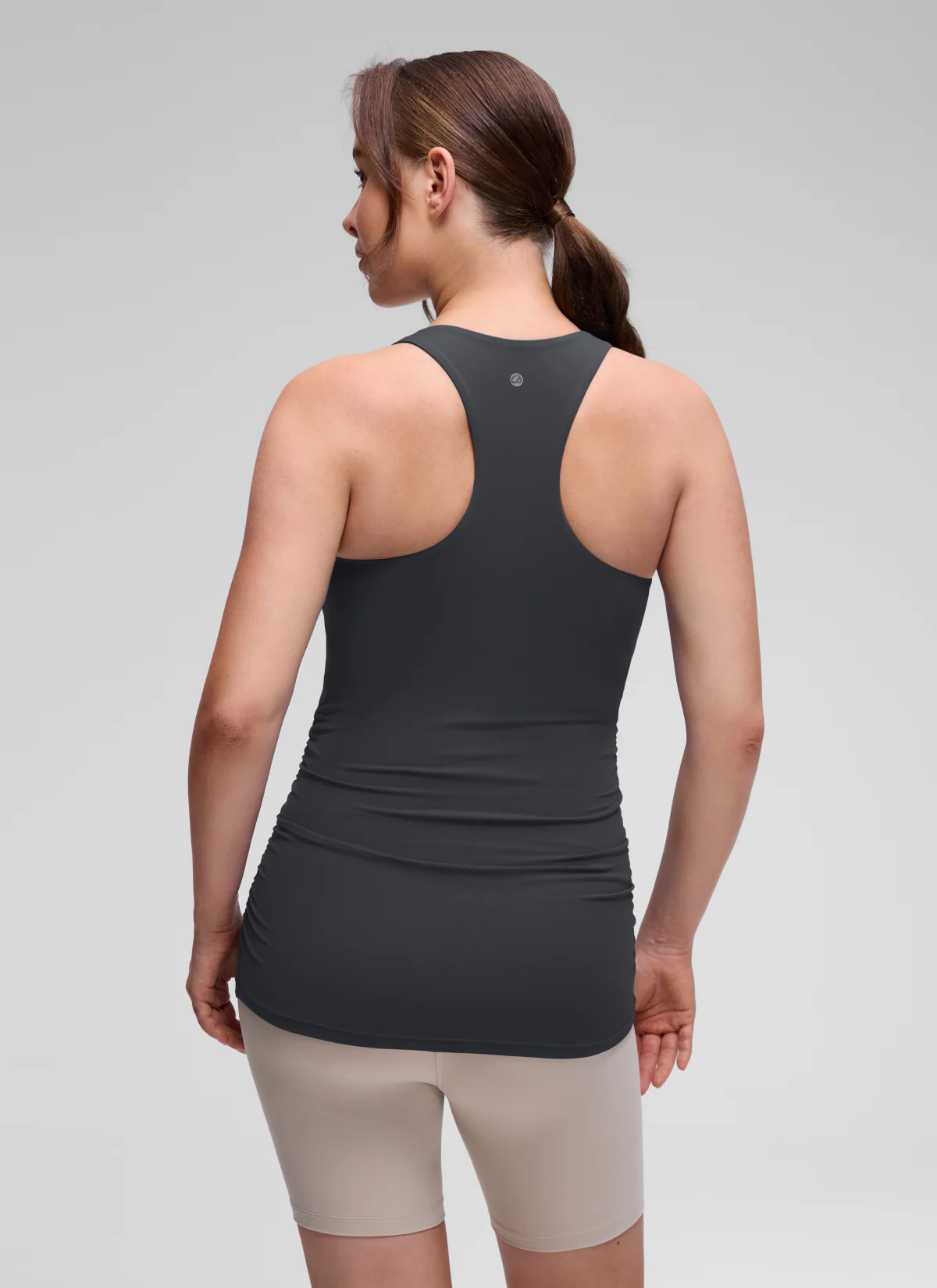 Butterluxe Maternity Built in Bra Ruched Tank - Image 30