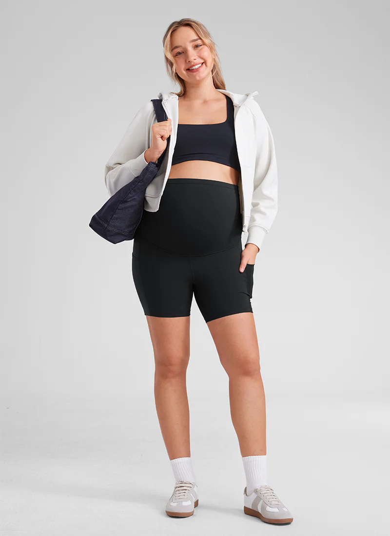 Butterluxe Maternity Pocket Shorts 5'' - Image 16