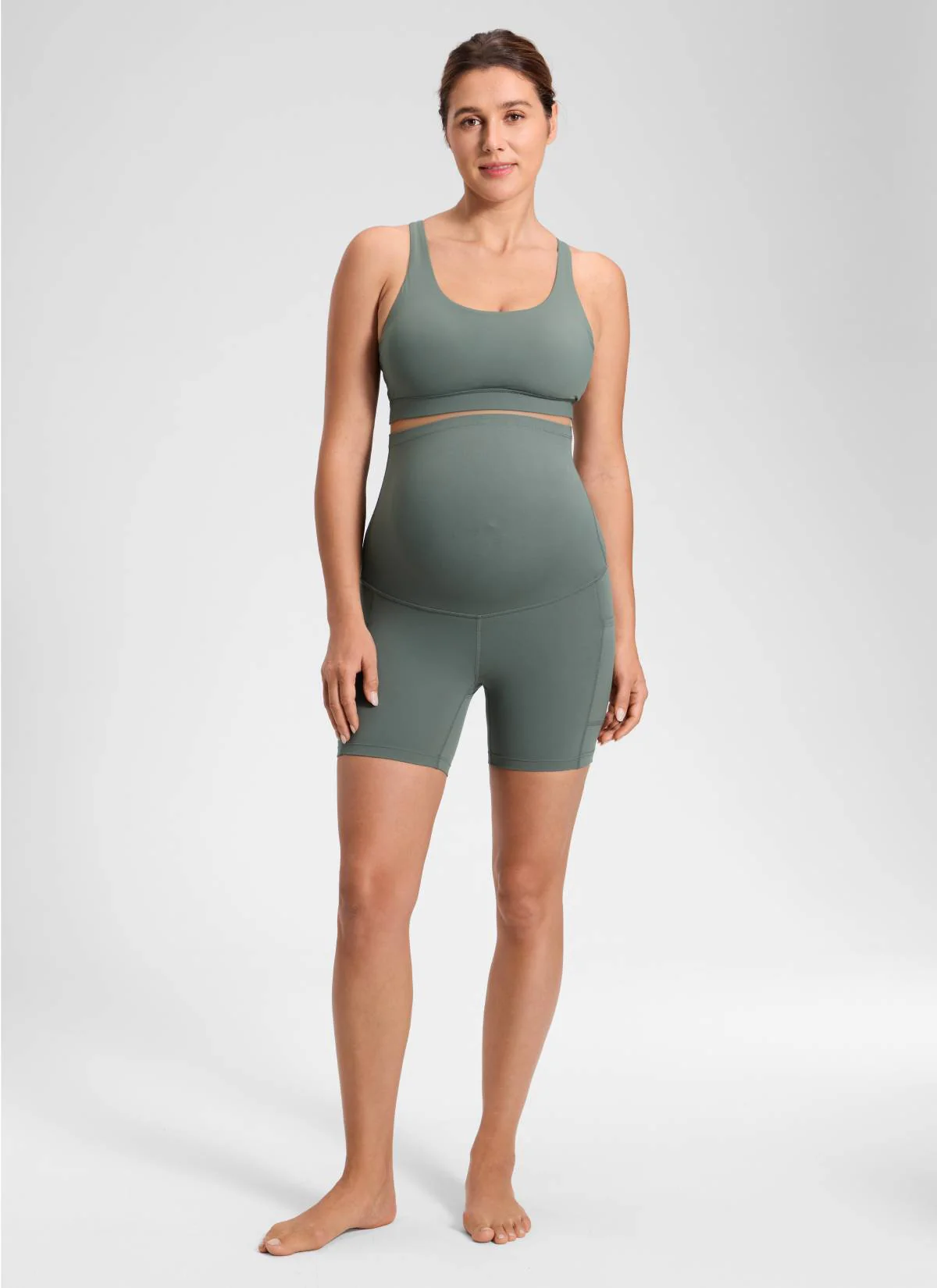 Butterluxe Maternity Pocket Shorts 5'' - Image 25