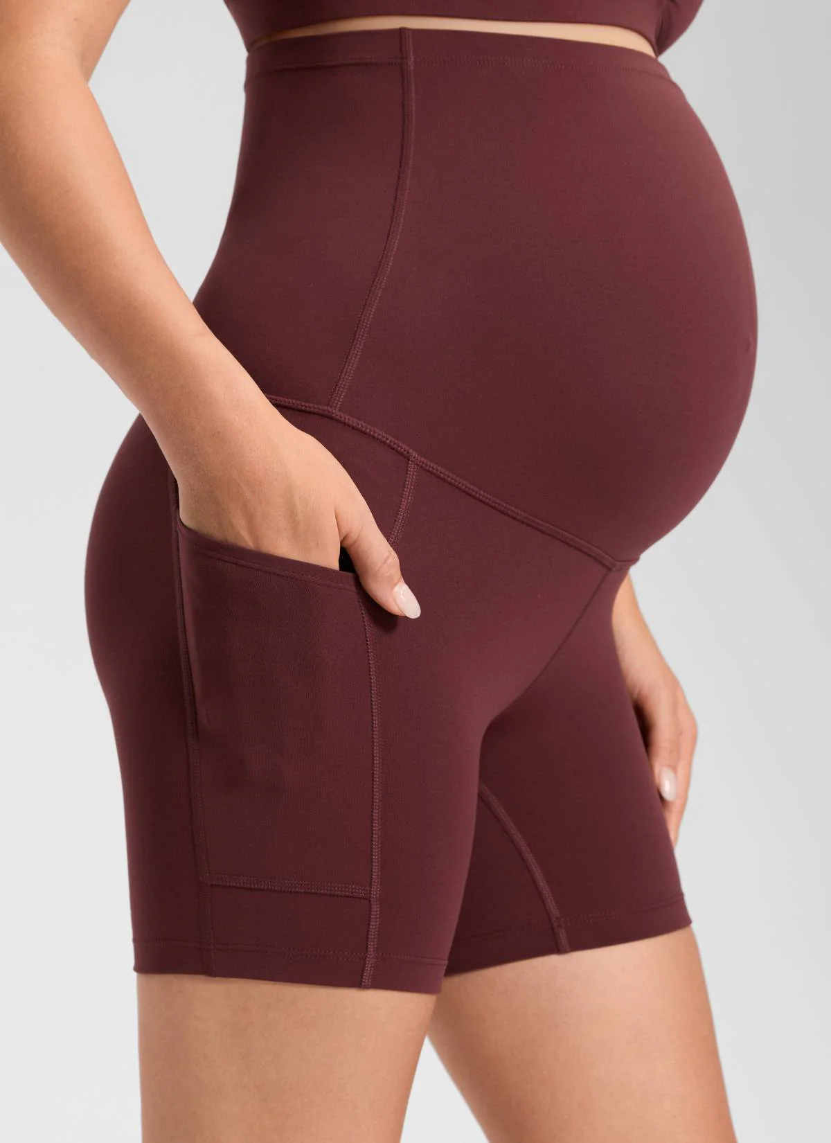 Butterluxe Maternity Pocket Shorts 5'' - Image 36