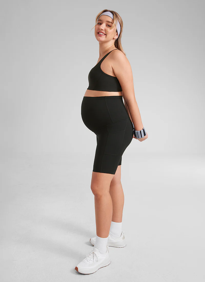 Butterluxe Maternity Pocket Shorts 8'' - Image 11
