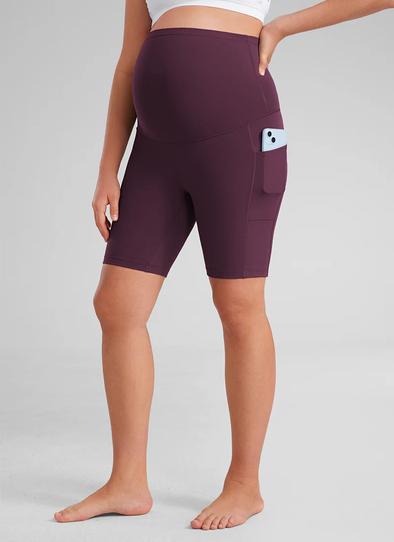 Butterluxe Maternity Pocket Shorts 8'' - Image 17
