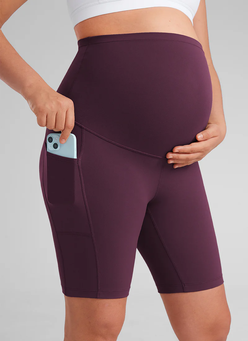 Butterluxe Maternity Pocket Shorts 8'' - Image 19