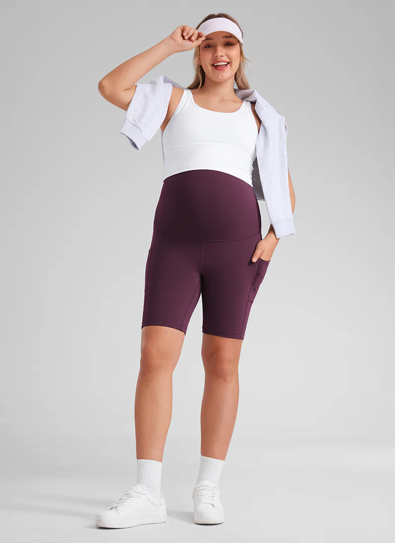 Butterluxe Maternity Pocket Shorts 8'' - Image 22