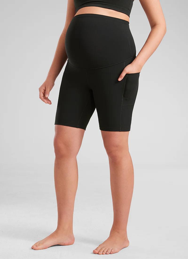 Butterluxe Maternity Pocket Shorts 8'' - Image 7