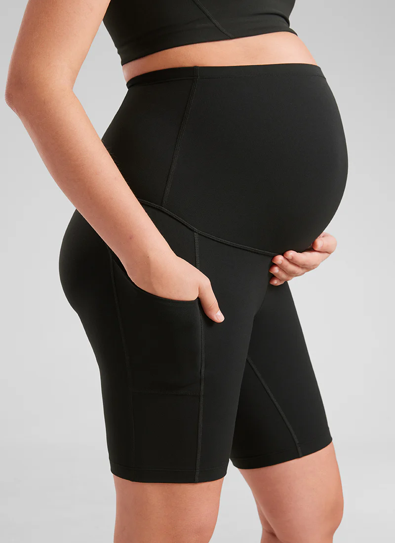 Butterluxe Maternity Pocket Shorts 8'' - Image 9