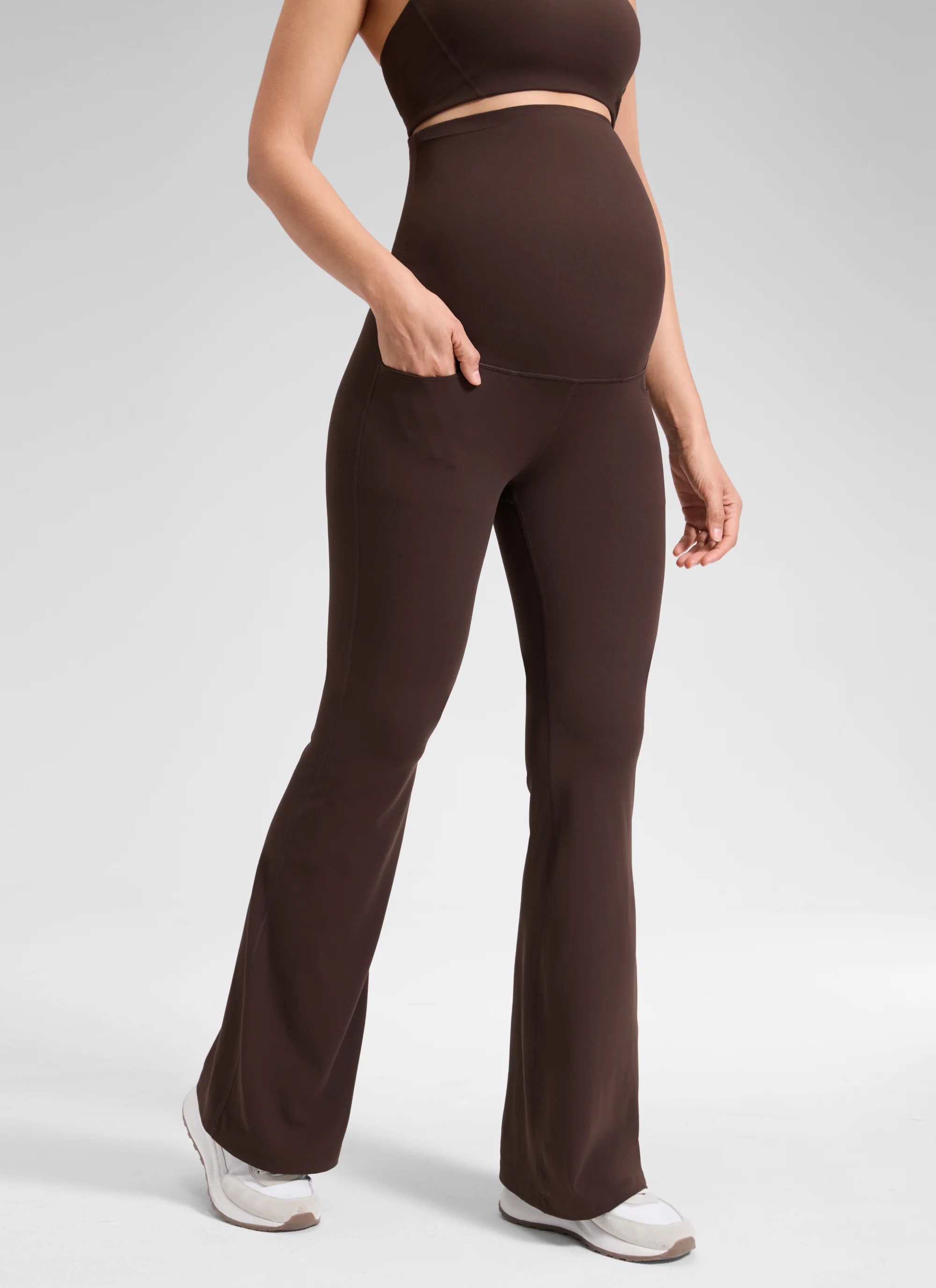 Butterluxe Maternity Flare Pocket Legging 29" - Image 12