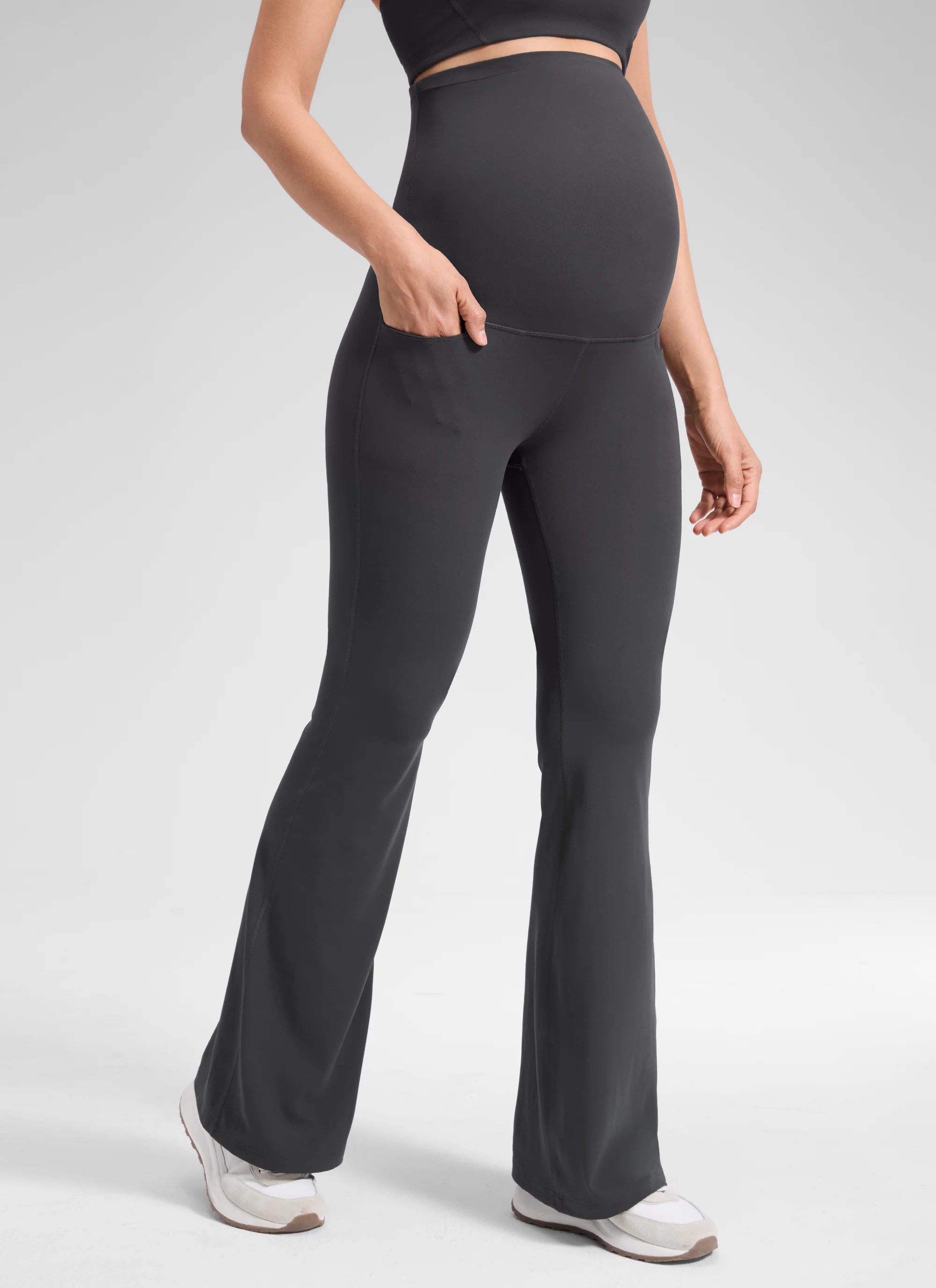 Butterluxe Maternity Flare Pocket Legging 29" - Image 17