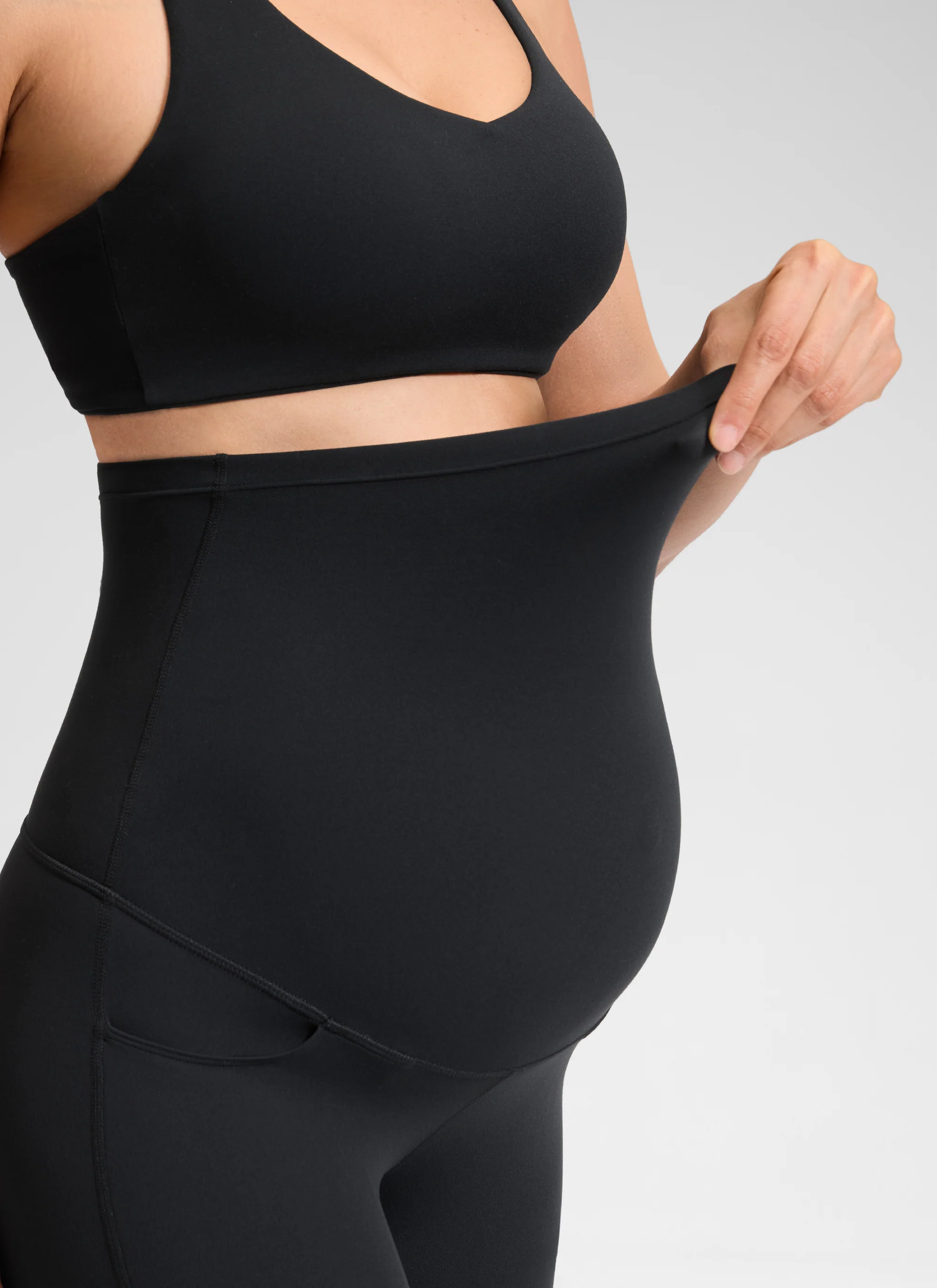 Butterluxe Maternity Flare Pocket Legging 33" - Image 10