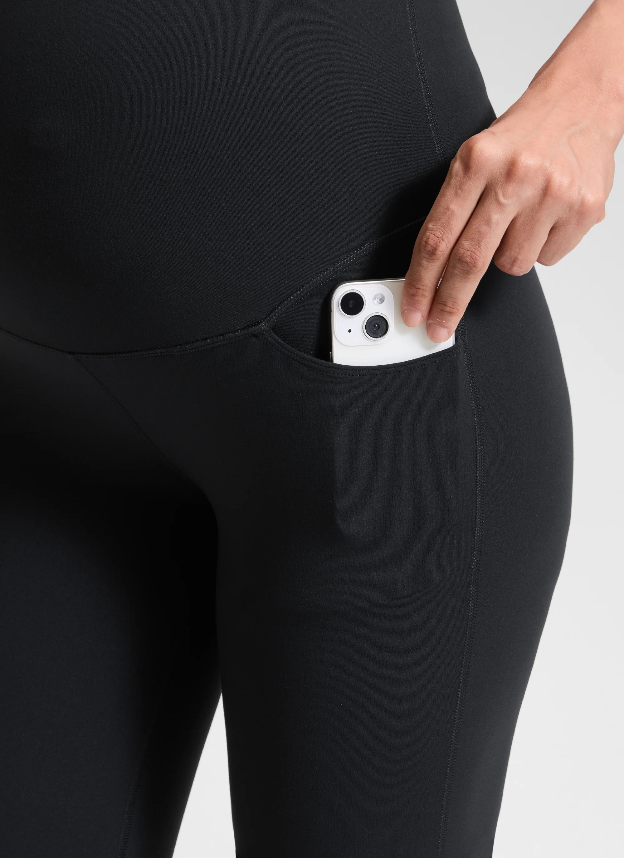 Butterluxe Maternity Flare Pocket Legging 33" - Image 9