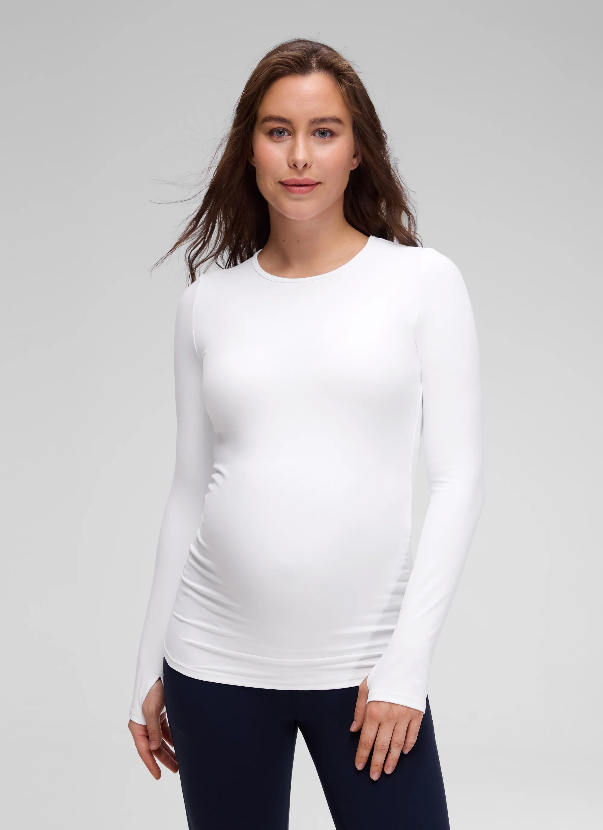Butterluxe Maternity Crewneck Long Sleeve - Image 13