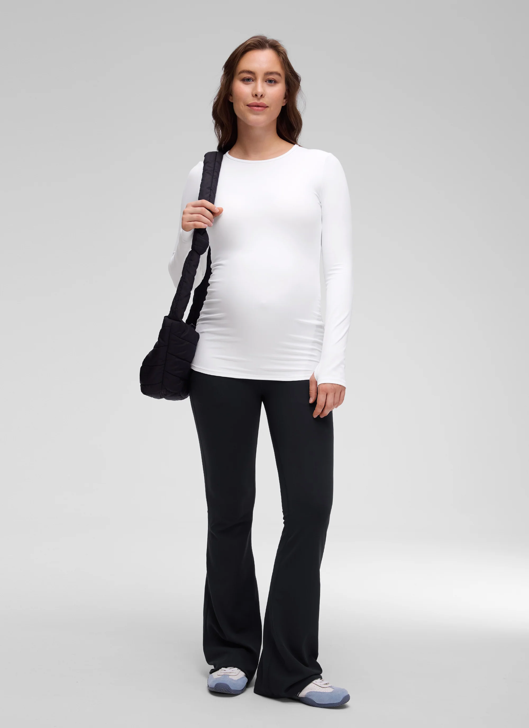 Butterluxe Maternity Crewneck Long Sleeve - Image 15