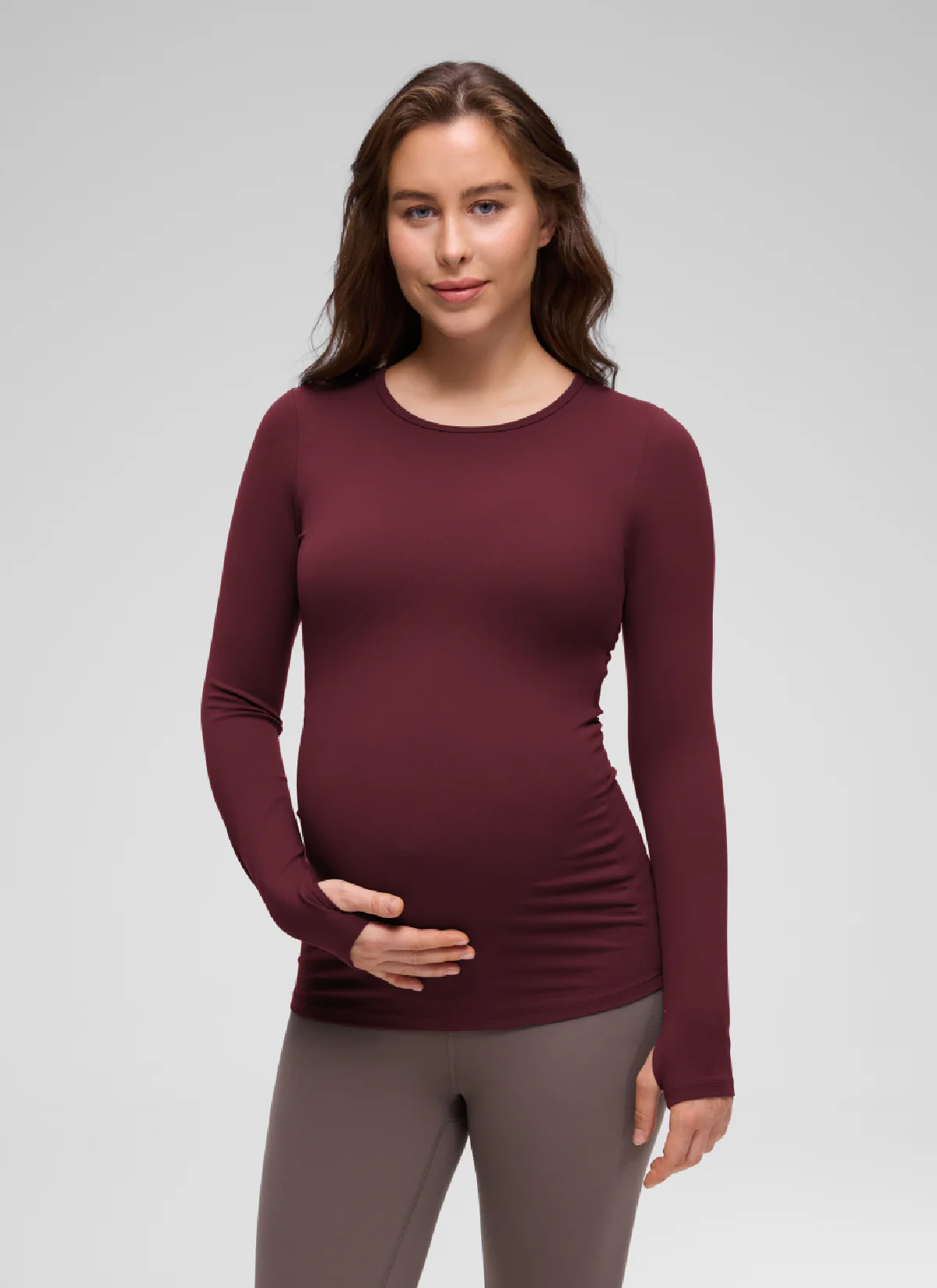 Butterluxe Maternity Crewneck Long Sleeve - Image 24